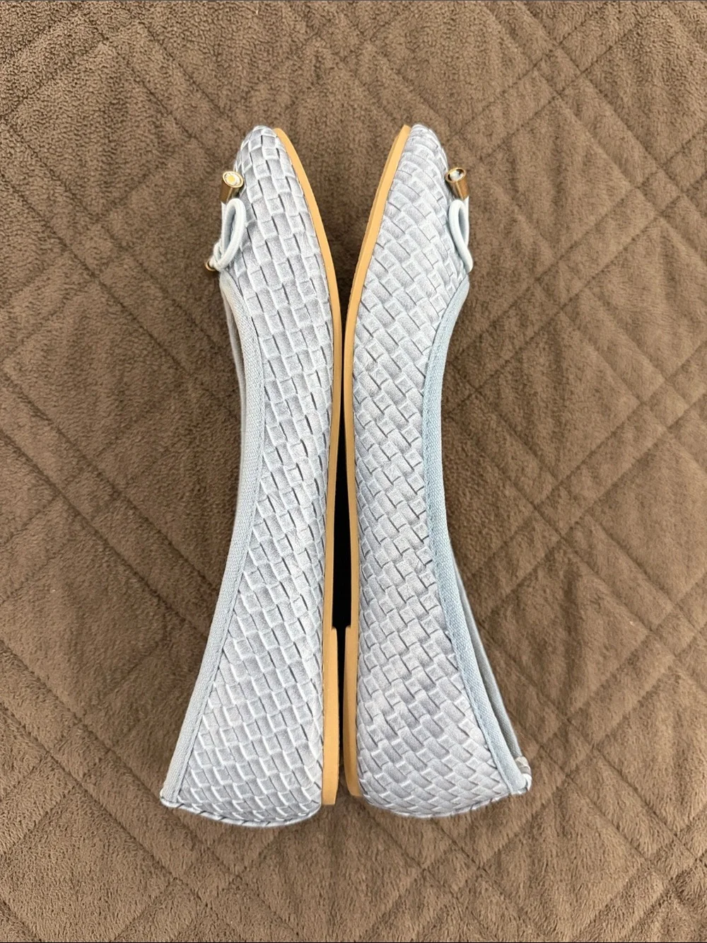 Wanted Belissa NWOT Woven Ballet Flats with Bow size 6